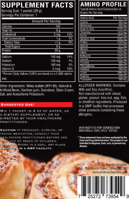 #BrickbyBrick Whey Isolate Samples (Pack of 4)