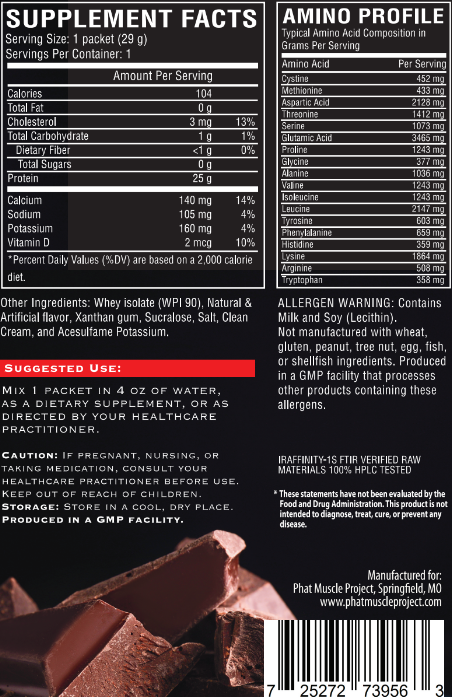 #BrickbyBrick Whey Isolate Samples (Pack of 4)