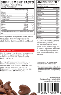 #BrickbyBrick Whey Isolate Samples (Pack of 4)
