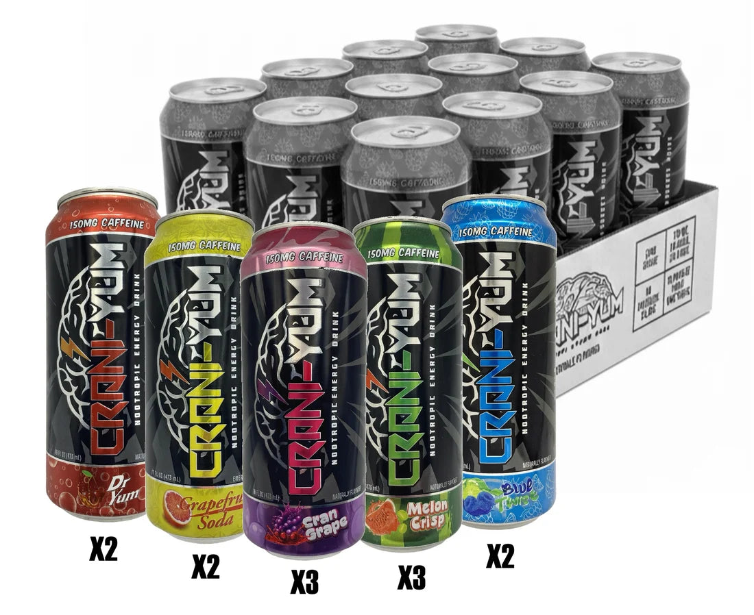 Crani-Yum Energy Drinks (12/16oz cans)