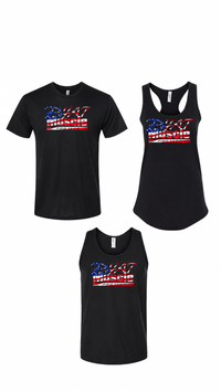 American Flag Shirts and Tanks