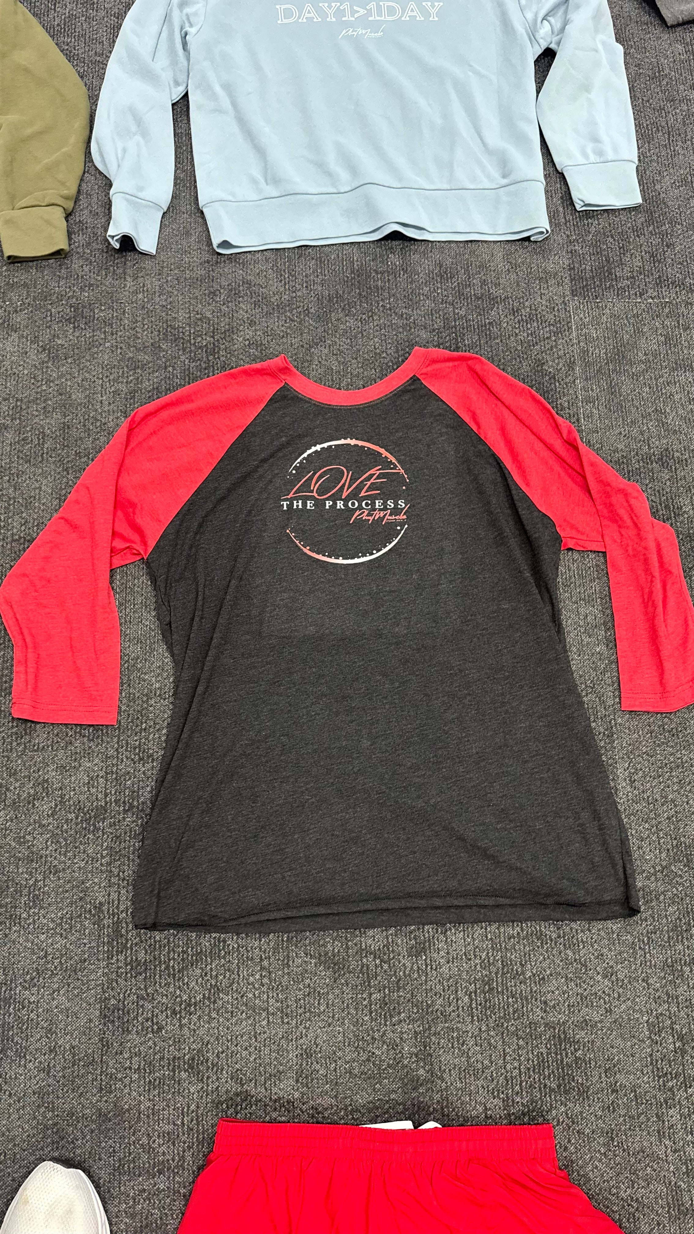 Love The Process Baseball T