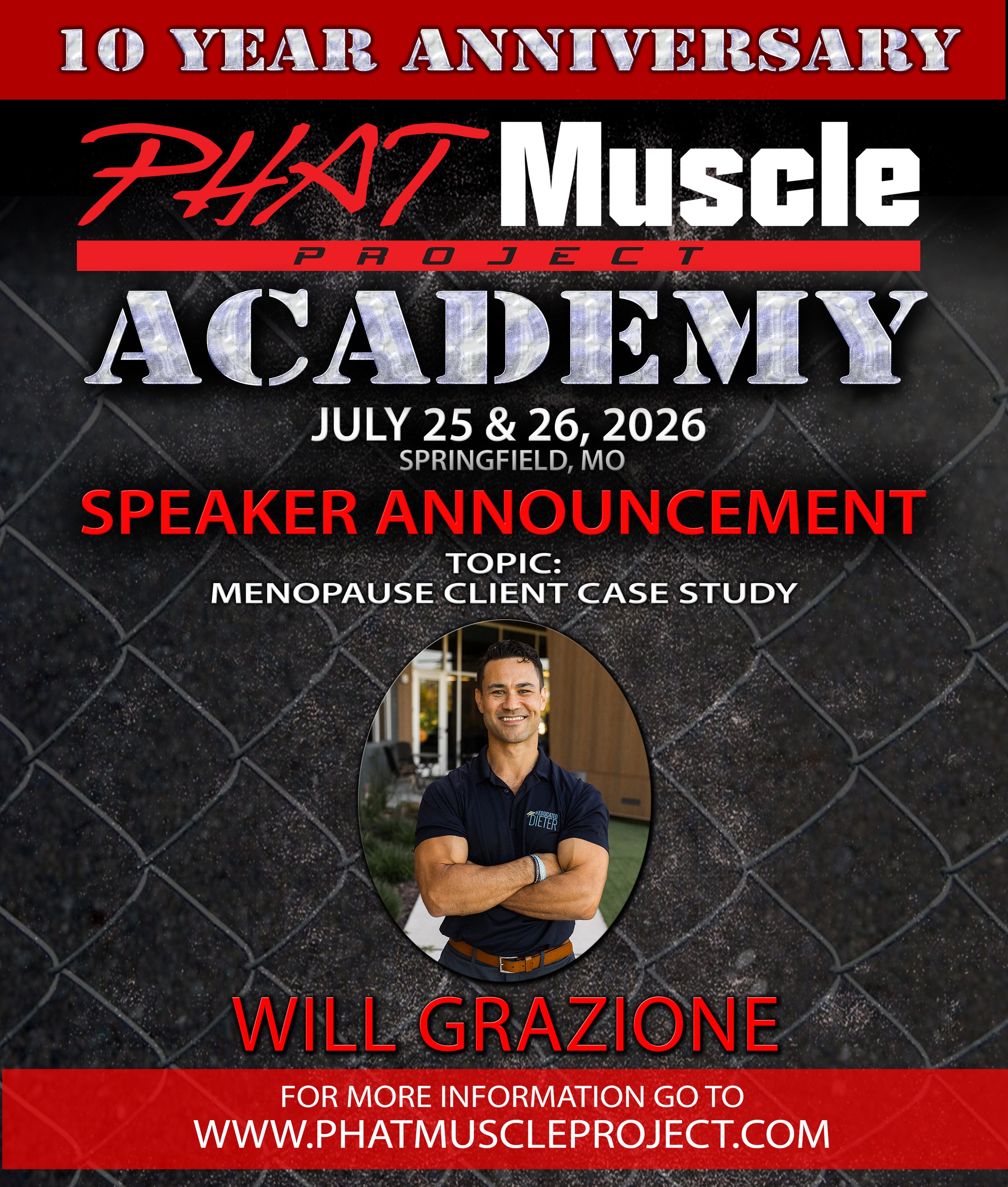 Phat Muscle Academy 10 Year Anniversary Event