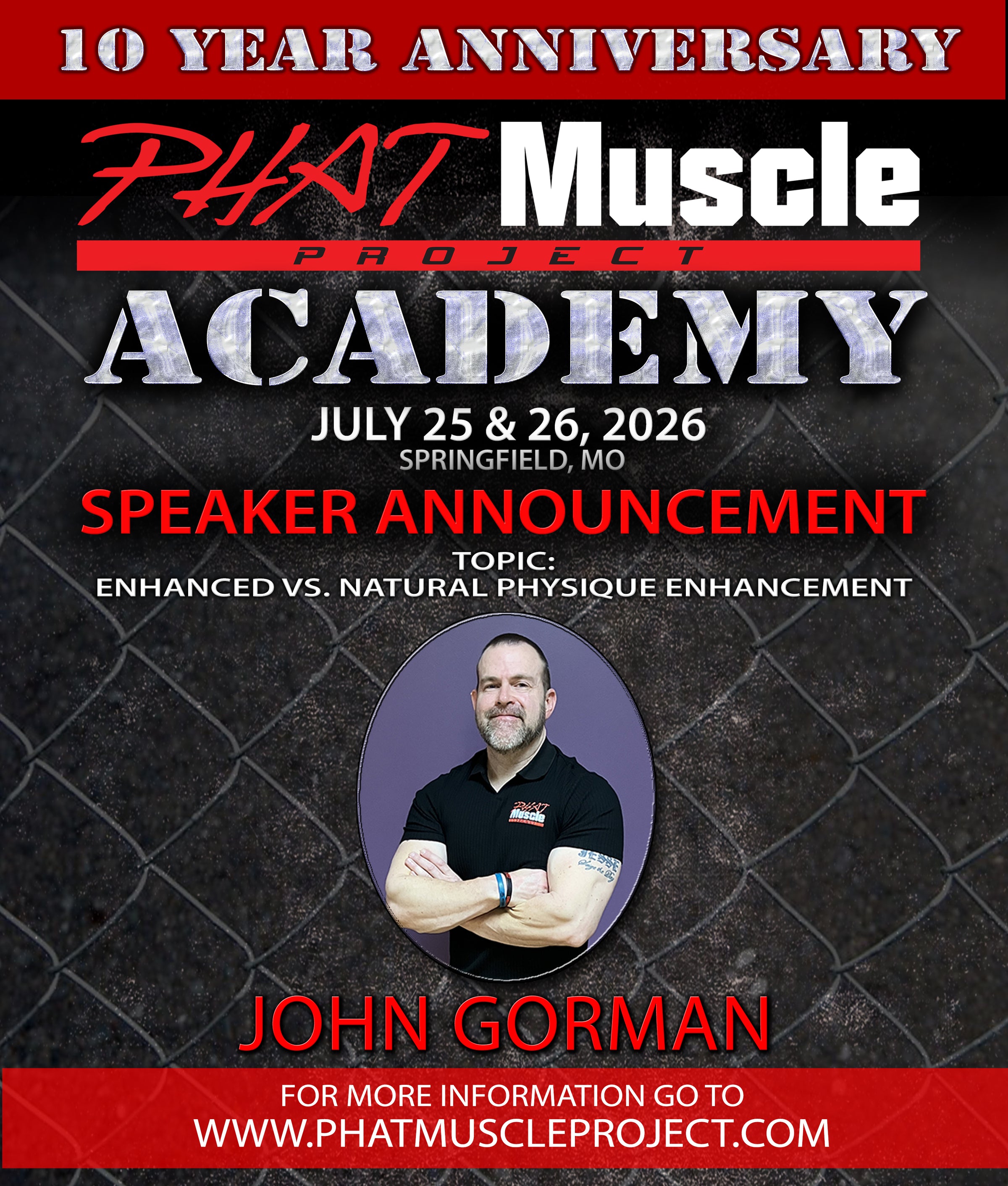 Phat Muscle Academy 10 Year Anniversary Event