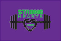 ENTRY! Strong Hearts Unified Powerlifting Meet ENTRY (T-Shirt or Tank Included with entry BEFORE Oct 19th)