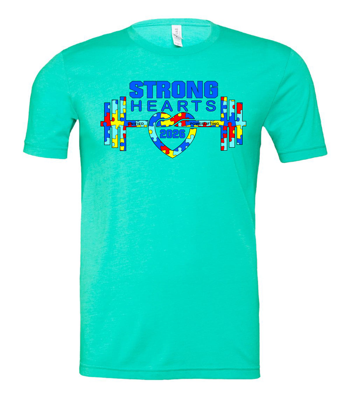ENTRY! Strong Hearts Unified Powerlifting Meet ENTRY (T-Shirt Included with entry BEFORE Oct 24th)