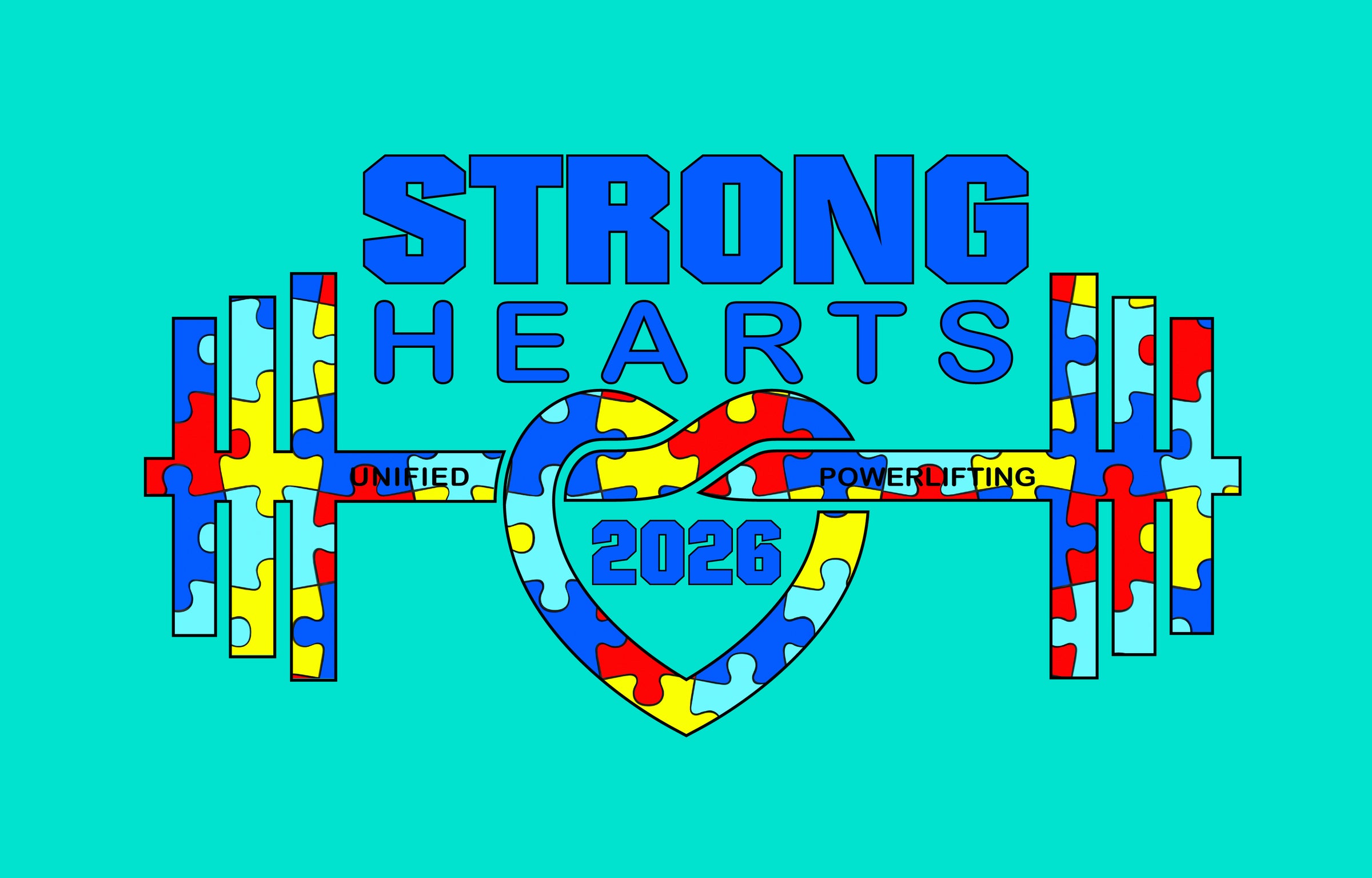ENTRY! Strong Hearts Unified Powerlifting Meet ENTRY (T-Shirt Included with entry BEFORE Oct 24th)