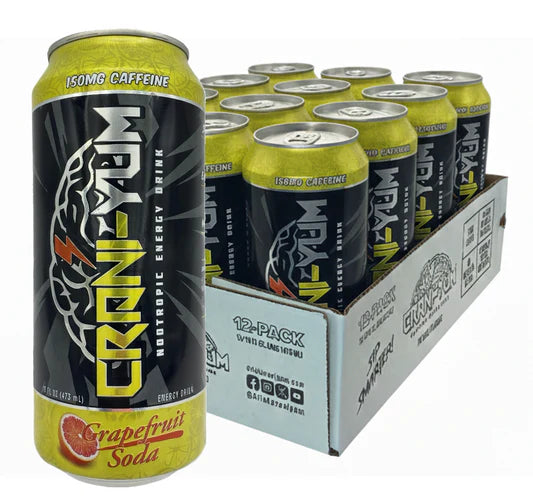 Crani-Yum Energy Drinks (12/16oz cans) – PhatMuscleProject