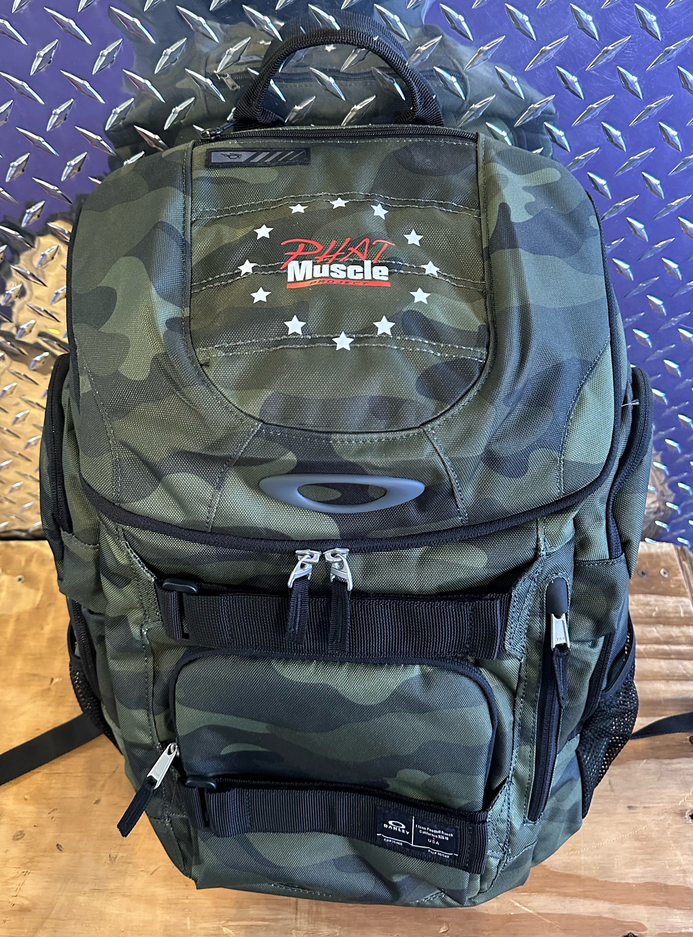 Camo Phat Muscle Project Backpack