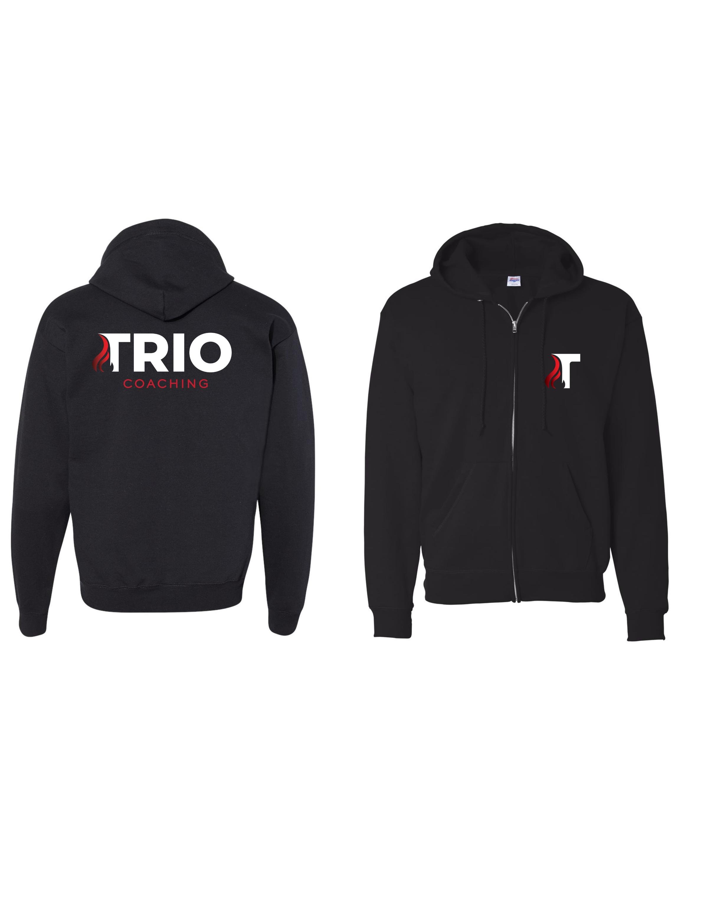 TRIO Coaching By Renee Schneider- Zip Up Hoodie **PRE-ORDER ONLY**