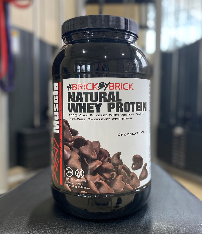 #BrickByBrick Natural Whey Isolate