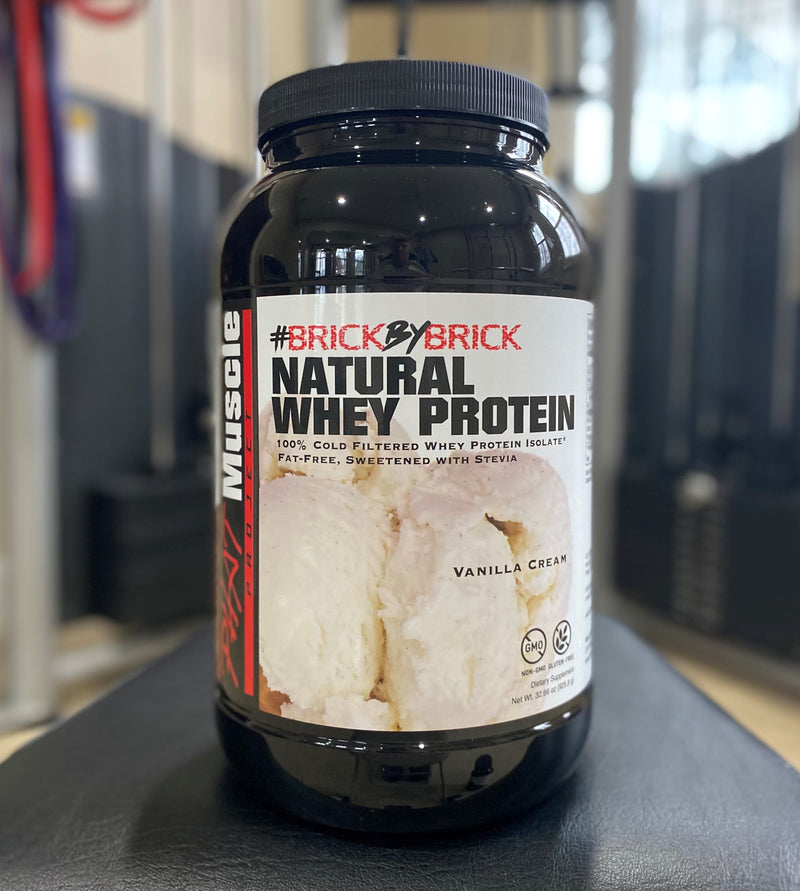 #BrickByBrick Natural Whey Isolate