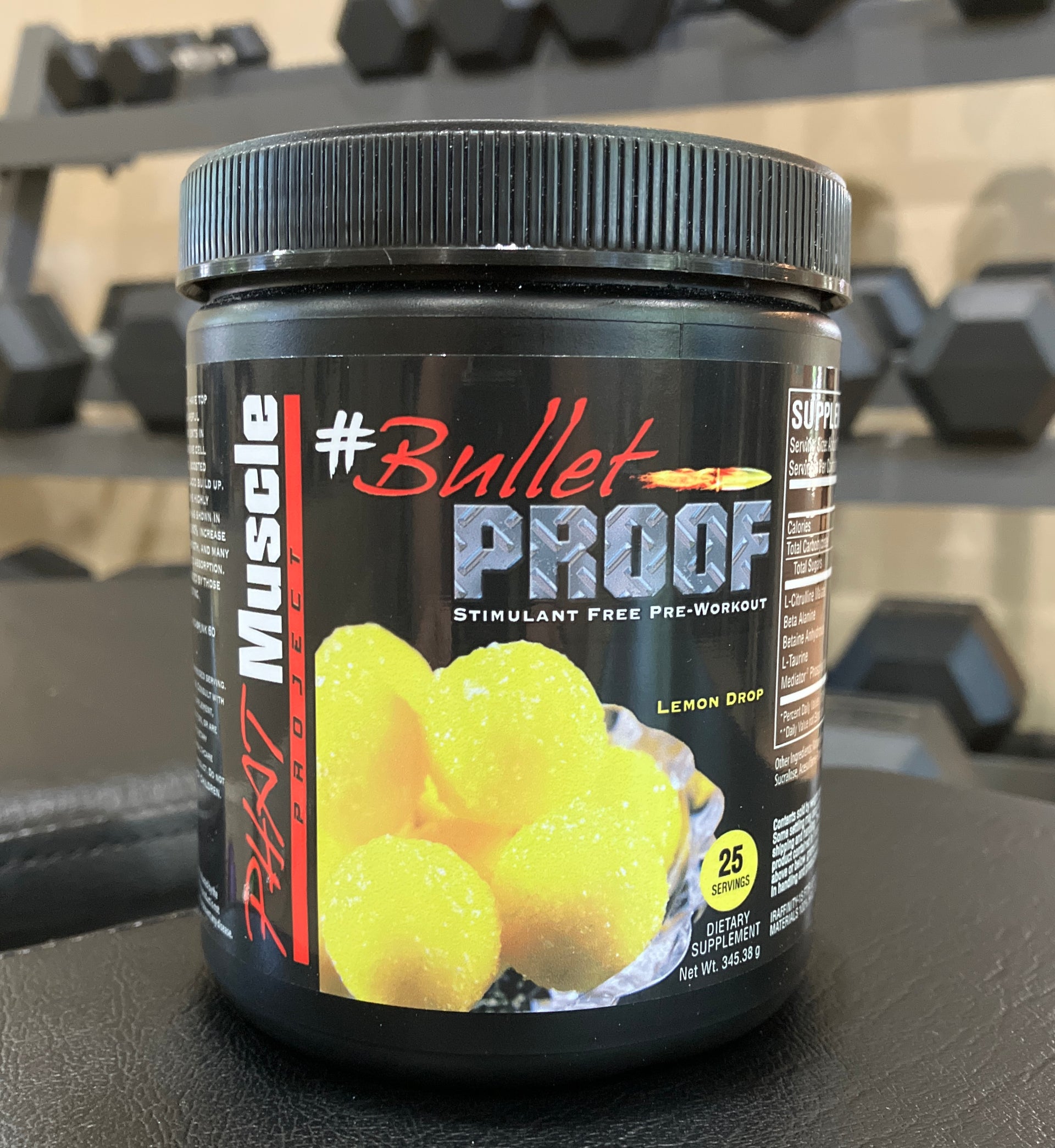 #BulletProof - Stimulant Free Pre-Workout – PhatMuscleProject